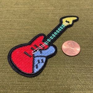 Guitar Iron On Patch